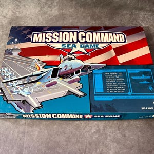 Mission Command Sea Board Game by Milton Bradley