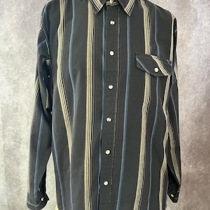 Vintage 80s Button Down Shirt Size Large