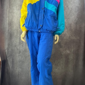 Women&#39;s Vintage 90s Obermeyer Ski Suit Set Size 14