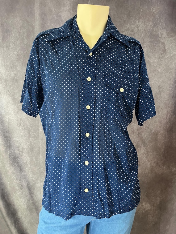 blue dress for black tie wedding Men's Black Formal Dress Shirt main image 1