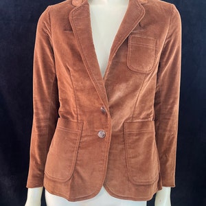 Women&#39;s Vintage Brown Blazer Size Small