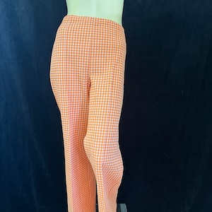 Women&#39;s Vintage 1970 Gingham Pants - Choose Color