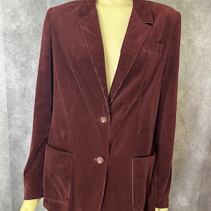 Women&#39;s Vintage Corduroy Blazer Size 16