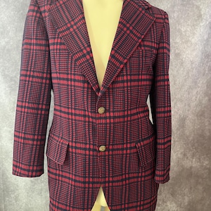Men's Vintage 70s Sports Coat Size 38