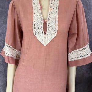 1970s Vintage Kaftan Size Small