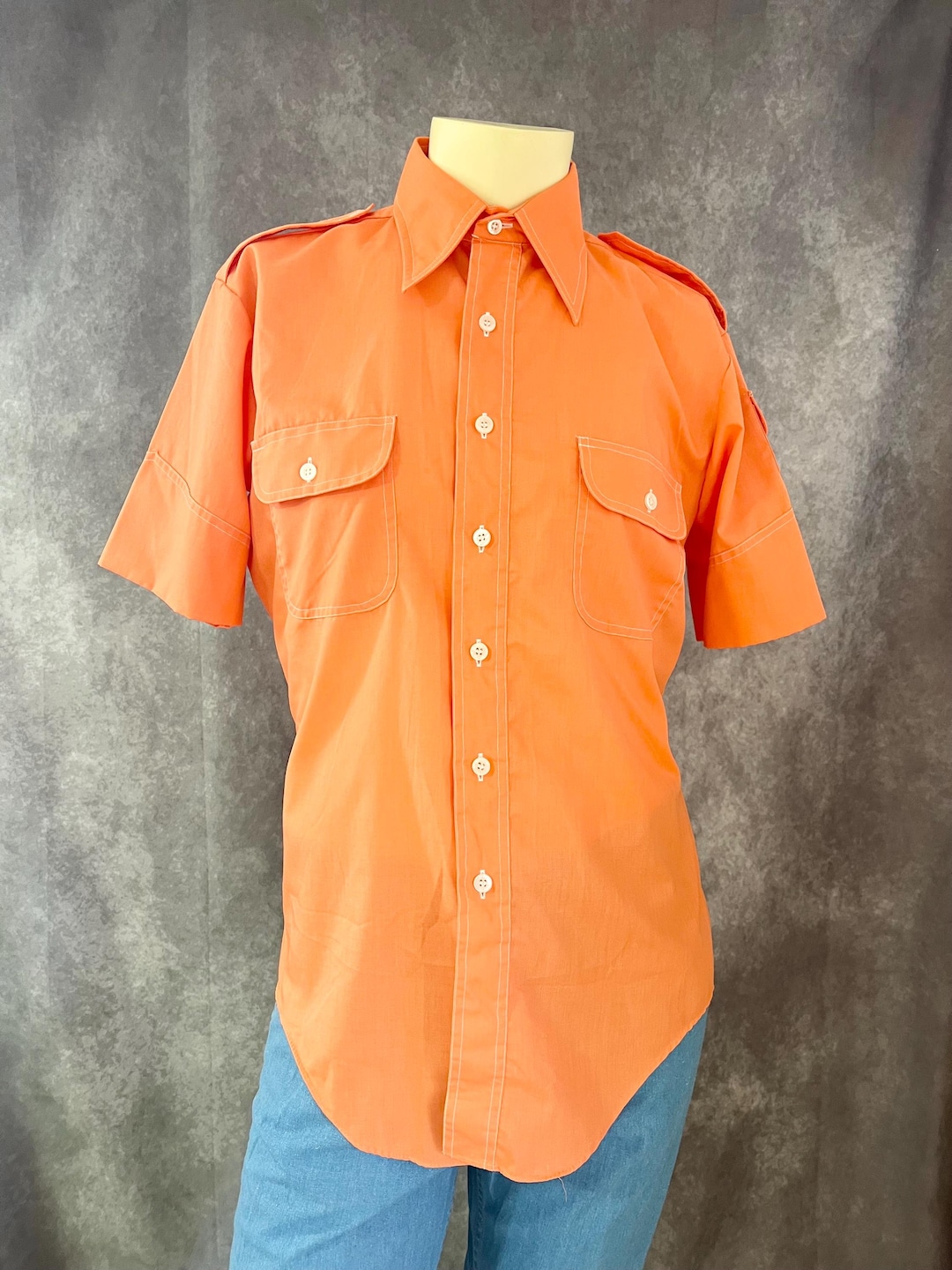 Orange Groves Button Up Shirt