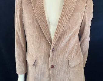 Men's Vintage Corduroy Blazer Size 40