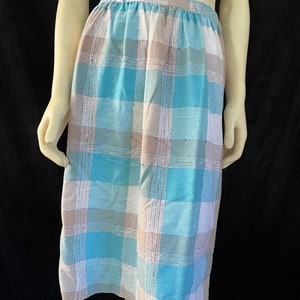 Women&#39;s Plaid Cotton Skirt Size Small