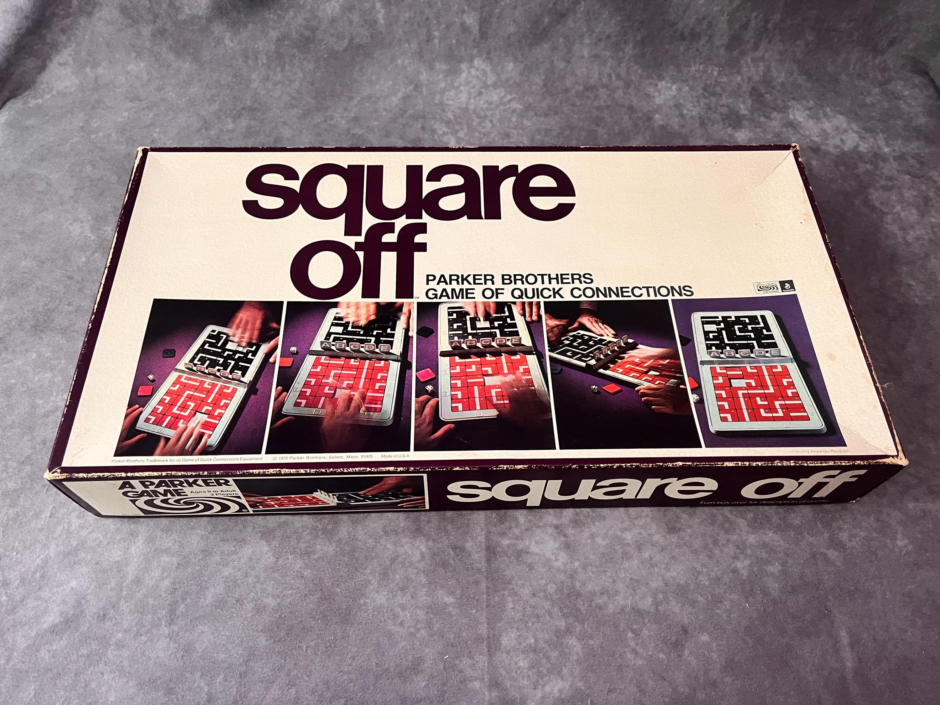 Vintage 1972 Square off Game * Complete - Etsy