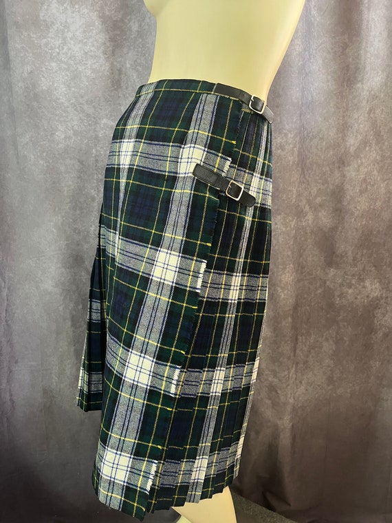 Women's Vintage Plaid Kilt Size 12