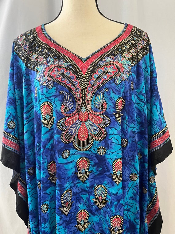 Women's Vintage Kaftan Beach Coverup One Size