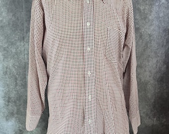 Vintage 1970s Button Down Shirt Size 32
