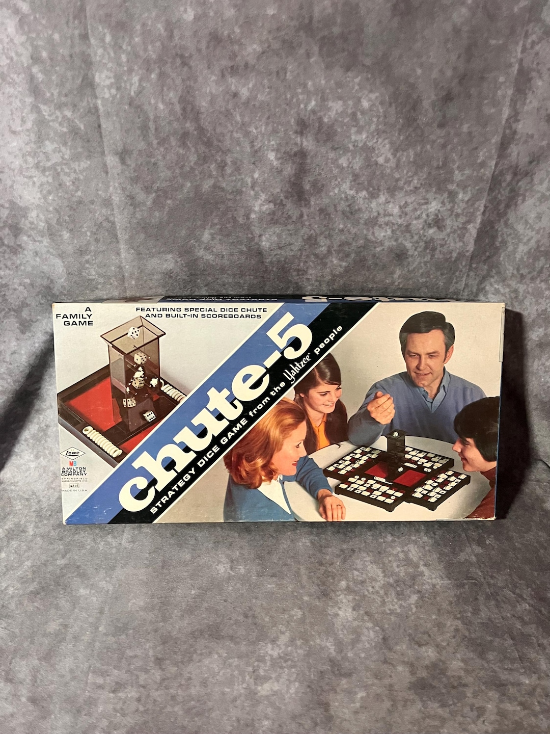 Vintage 1973 Chute 5 Dice Game * Complete * - Etsy