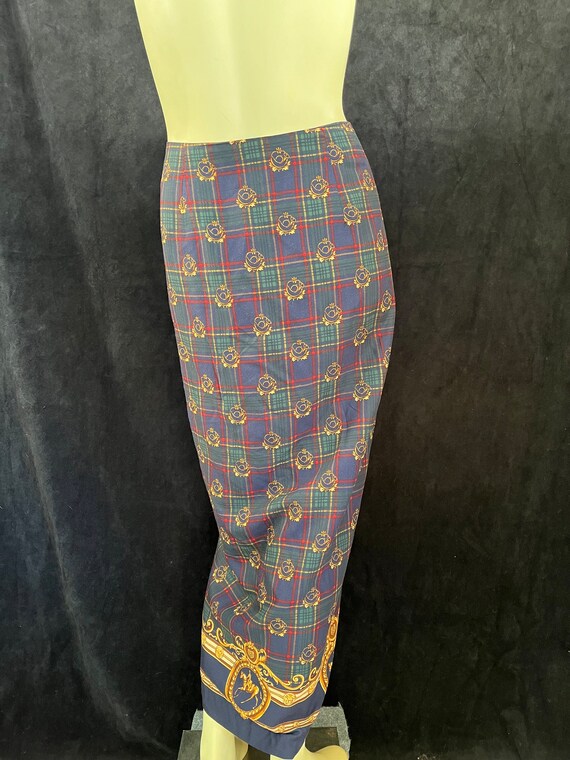 Women's Vintage Long Wrap Skirt Size 12 (Small) - image 3