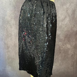 Vintage Sequined Skirt Size Large