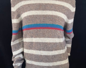 Men's Wool Blend Sweater Size Large