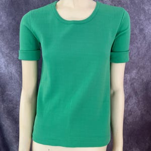 Vintage 1970s Green Shirt by Jeana