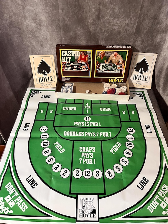 Vintage 1979 Casino Kit Game NOS - Etsy