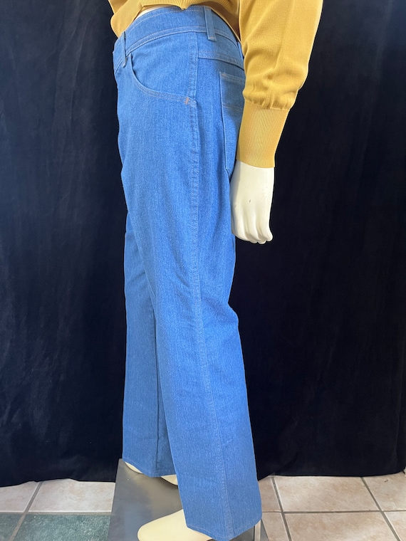 Men's Vintage 1970s Wrangler Jeans Size 38 x 29 - image 3