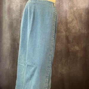 Vintage 80s Jean Skirt Size 8
