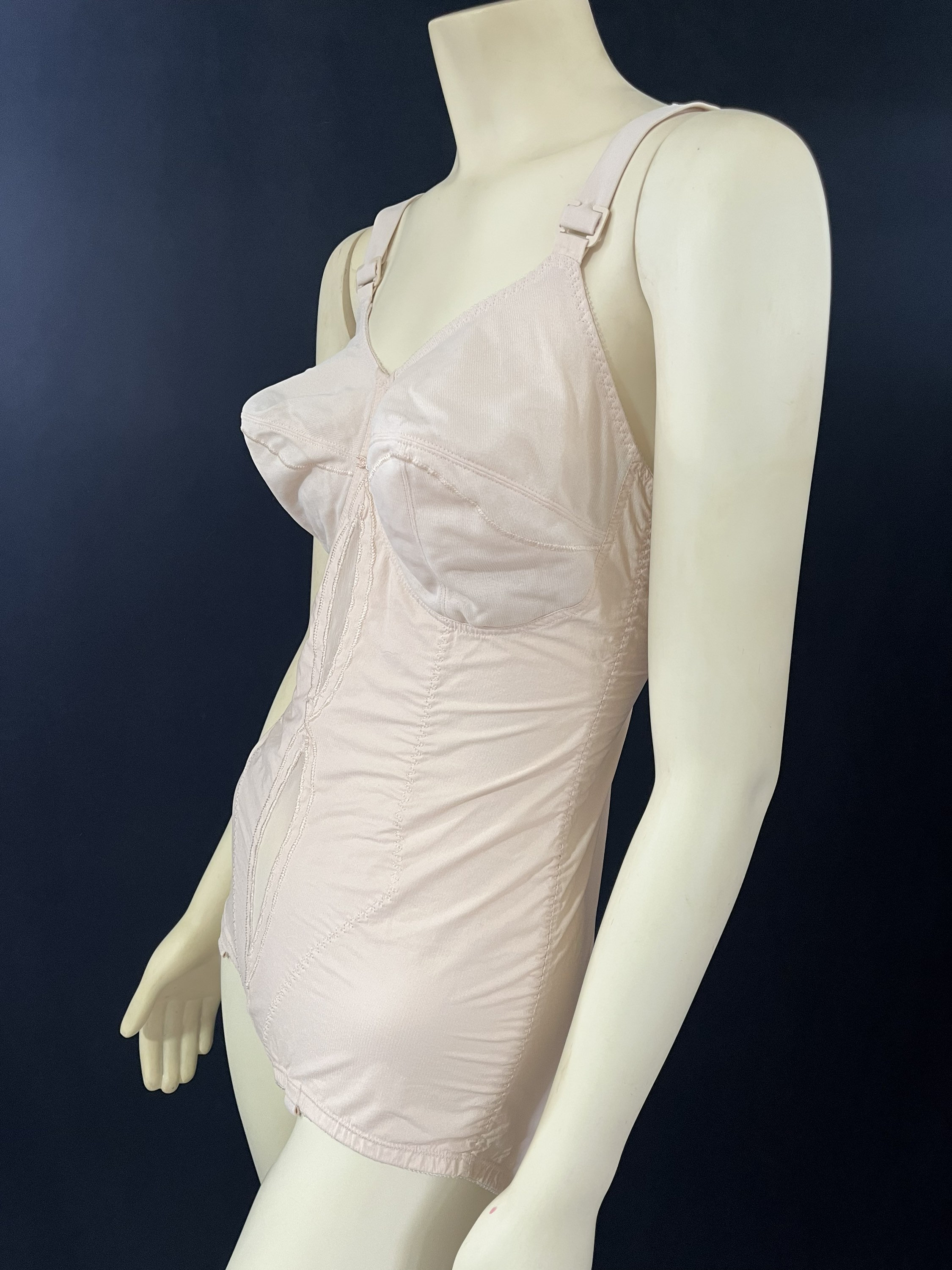 Womens Vintage 1960s One Piece Shapewear Body Suite Girdle Etsy