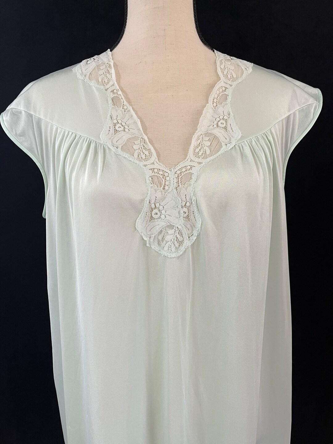 Mint Geeen Stripes Nightwear main image 1