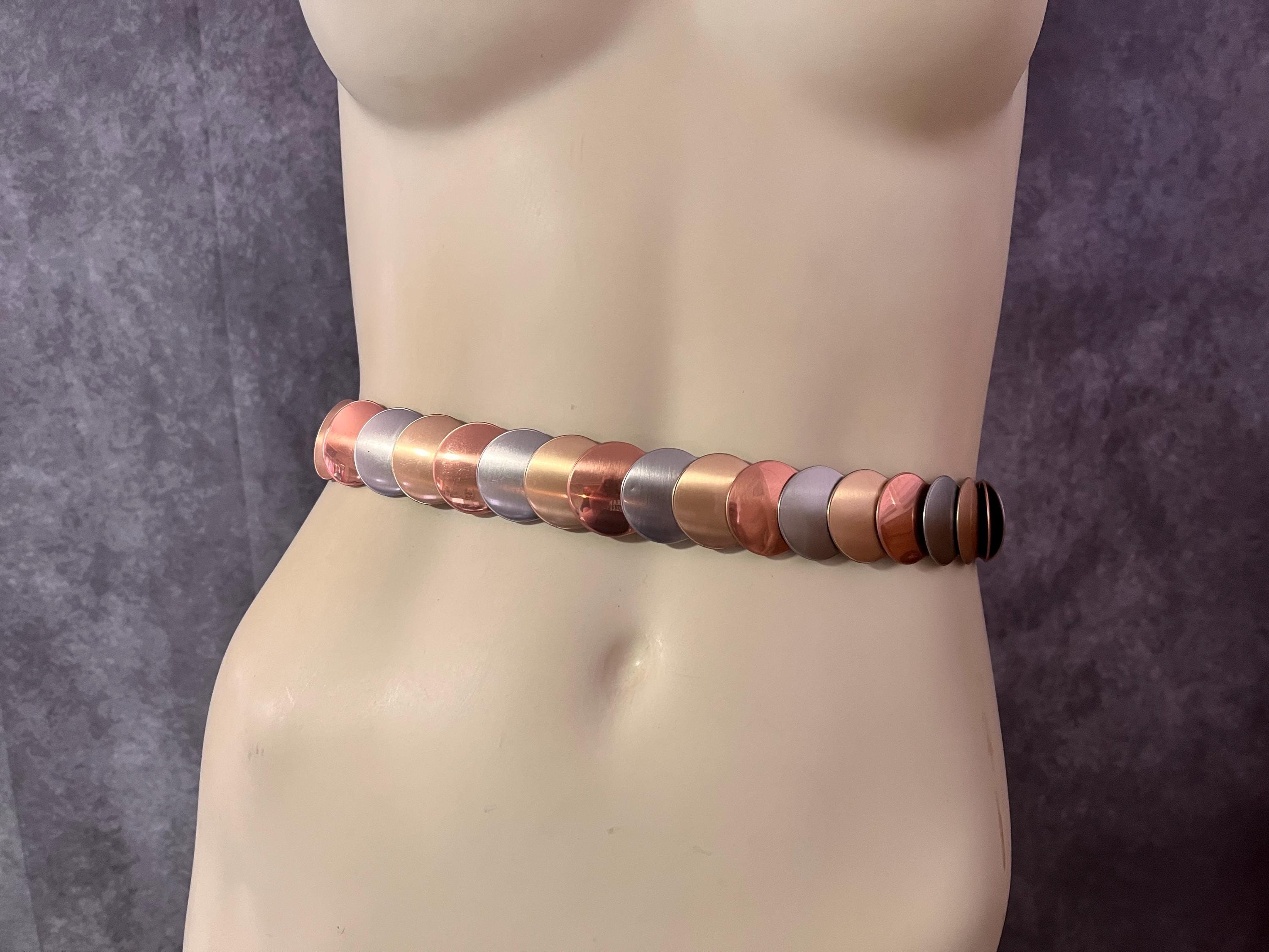 Mixed Metal Belt - Etsy