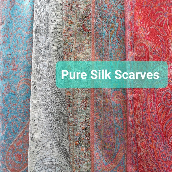 Pure Silk Scarves