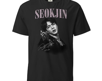 WERELDWIJD HANDSOME, KPOP Idol Flying Kiss-T-shirt, comfortabele kleuren 100% katoen
