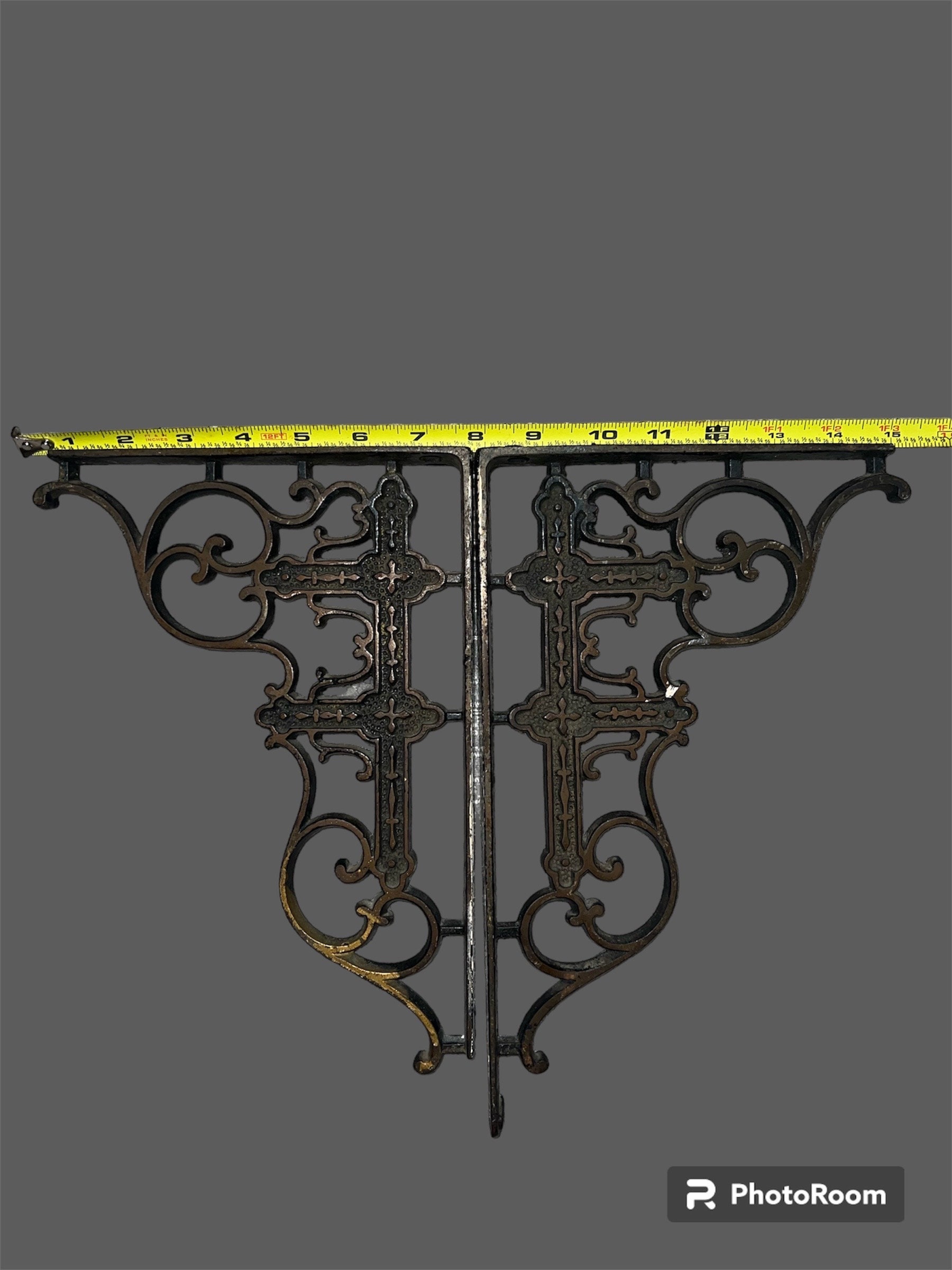 Victorian Gothic Corbels, Shelf Brackets, Funeral Parlor Decor Etsy