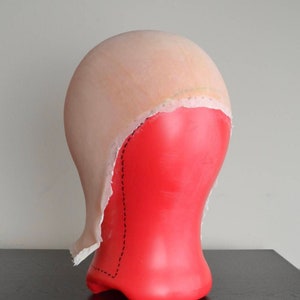 Handgefertigte Latex-Glatte - Pro SFX Seamless Blend, Erwachsenengröße - Film, Theater, Cosplay & Halloween - Meraki FX