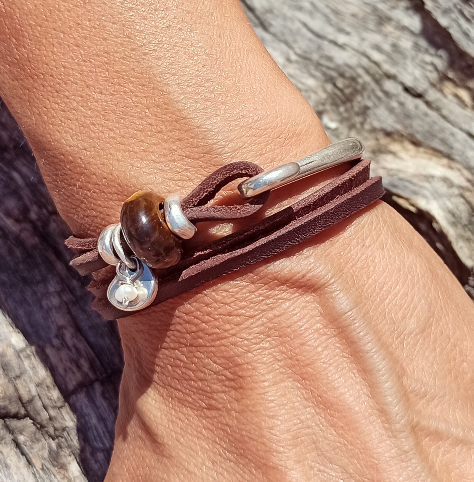 Feeling the love with the Trollbeads leather bracelet and