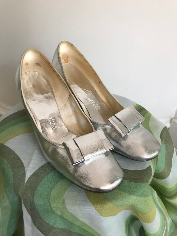 Silver Mod Shoes