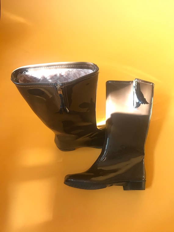60’s chocolate gogo boots