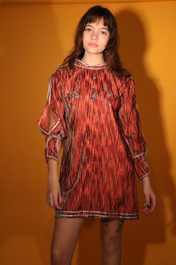 Velvet 60’s mini dress