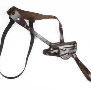 Beretta 84.85 Holster Shoulder Classic Leather Horizontal