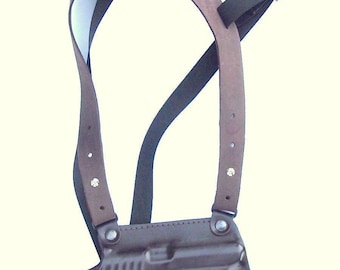 整備済 革製 ワルサーPPK/sなど小型オートマチック用 ショルダーホルスター 整備済 革製 ワルサーPPK/sなど小型オートマチック用 ショルダー