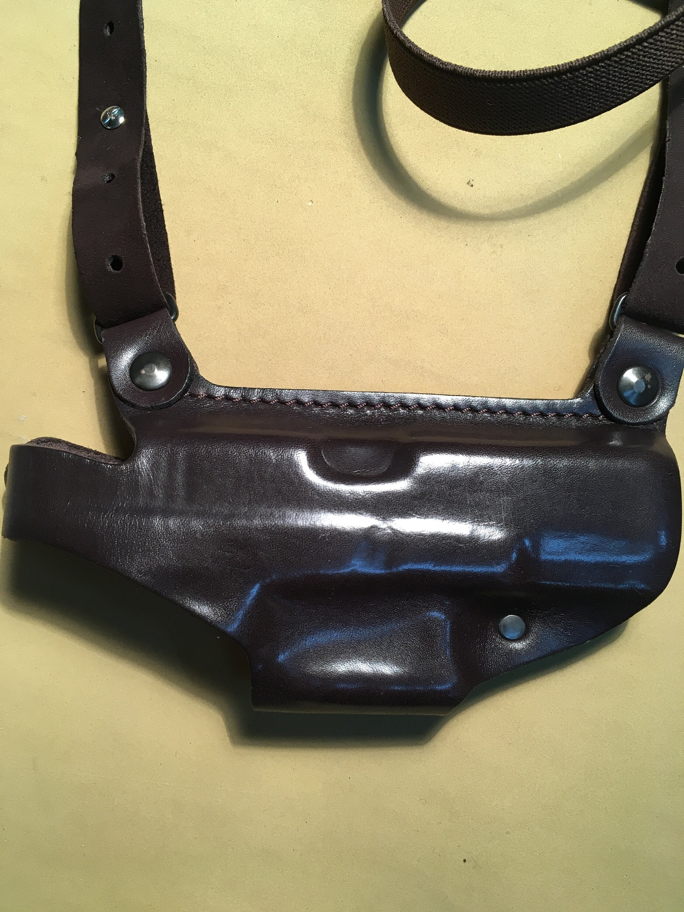 Walther PPQ Leather Shoulder Holster