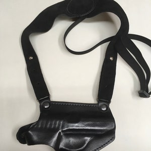 Specter Black Walther PPK, PPK/S leather Shoulder Holster
