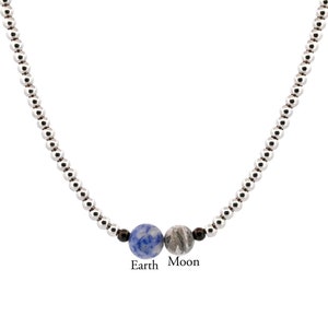 EARTH and MOON Necklace