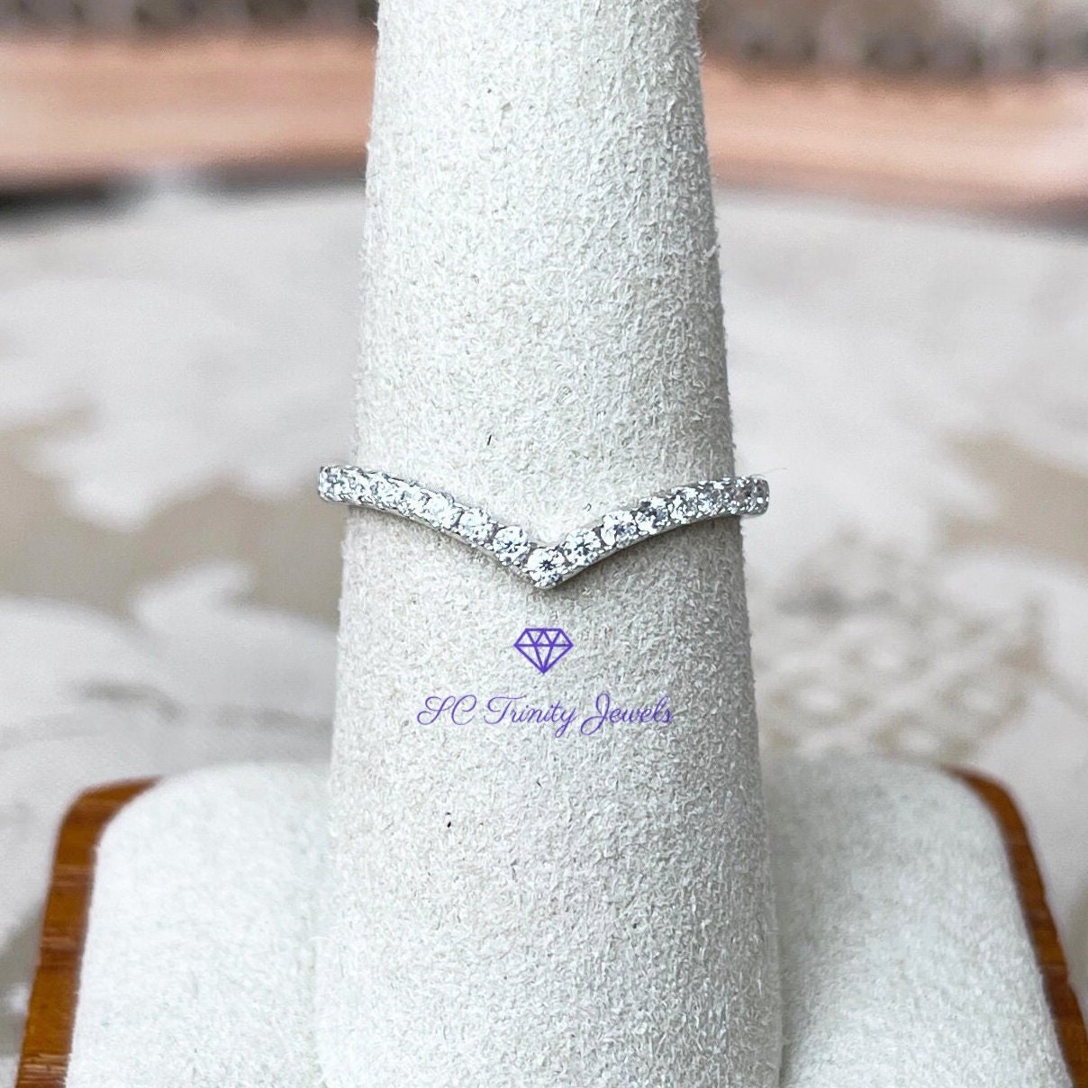 NY発！ White Checker Band Ring 【Shapes Studio】送料無料 NY発！ White Checker Band Ring 【Shapes Studio】送料無料
