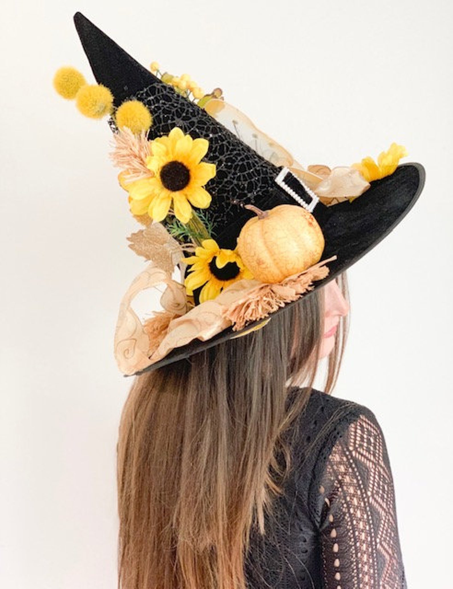 Decorative Halloween/ Autumn Witch Hat Etsy