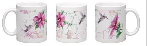 Mug Colibri - Panoramique