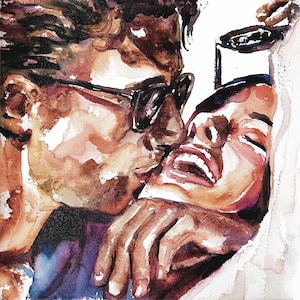 Ritratto ad acquerello personalizzato, ritratto dipinto personalizzato, pittura personalizzata, commissione artistica, ordine di ritratto
