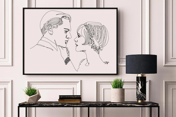 Living Room Decor Office Kitchen Bedroom Leonardo Dicaprio Wall Clock
