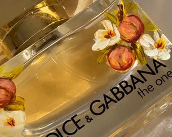 Custom Hand Painted Perfume Bottle, Personalized Perfume Gift, Luxury Custom Fragrance, Unique Wedding Gift, Hand Painted Perfume