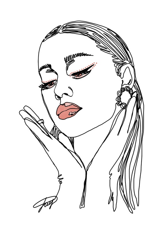 PRINTABLE Ariana Grande Poster Ariana Grande Art Minimalist - Etsy