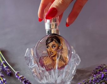 Custom Hand-Painted REM by Ariana Grande – Unique Collectible for Arianators, 30ml