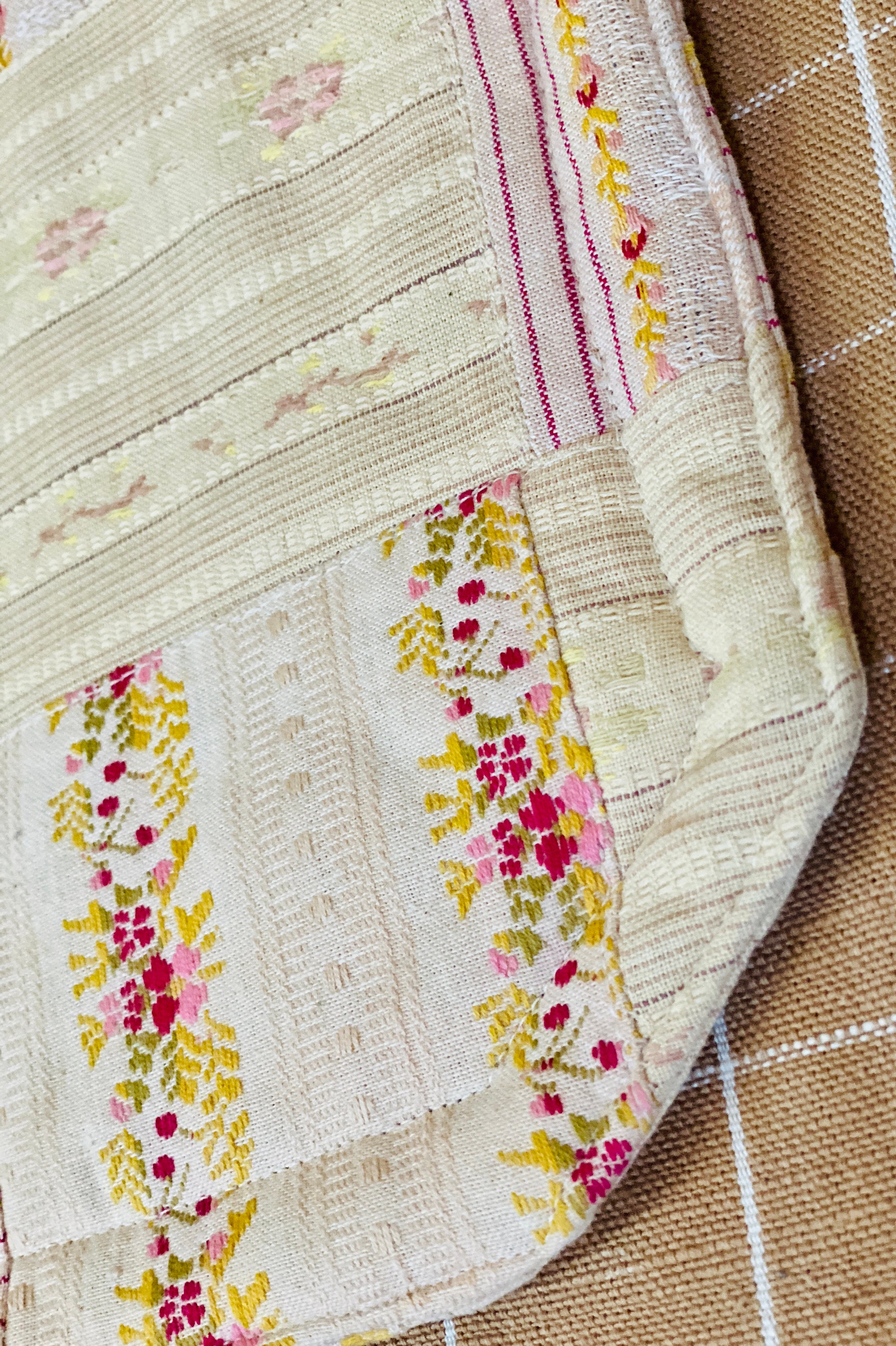 Vintage Handmade Quilted Placemats With Pot Mat set of 4 With Etsy UK