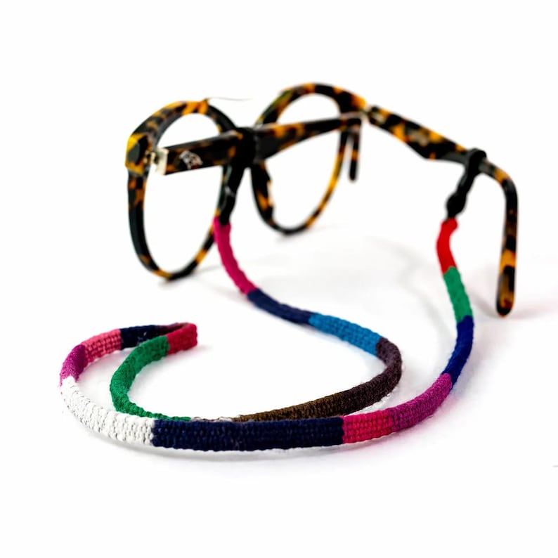 Pick Color! Guatemalan Artisan Woven Eyeglass Holders - Guatemala-Apparel-Claudia (Topaca - GU)-Lumily MZ Fair Trade Nena & Co Hiptipico Novica Lucia's World emporium